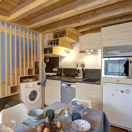 En Pierre Avec Terrasse Et Confort Moderne Dans Le Parc Du Pilat - Fr-1-496-155 別荘 Doizieux